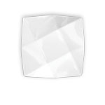 Bistro Origami Square Plate 215mm