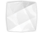 Bistro Origami Square Plate 267mm