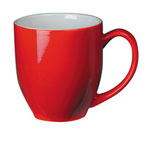 Red and White Manhattan Mug 440ml